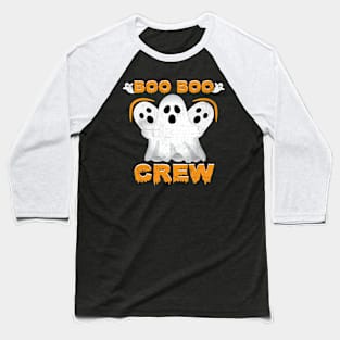 Boo Boo Crew Nurse Shirts Halloween Nurse Shirts for Women Baseball T-Shirt